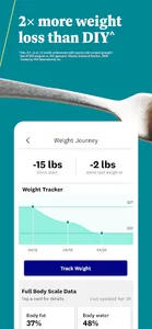 WeightWatchers screenshot 1