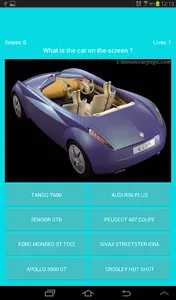 Weird Cars Quiz screenshot 2