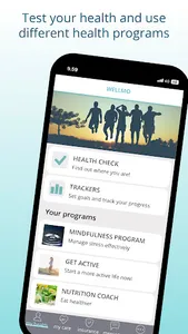 Wellmo - Health and Fitness screenshot 0