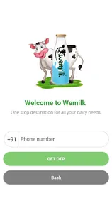 Wemilk -  Organic Milk deliver screenshot 1
