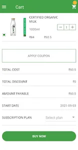 Wemilk -  Organic Milk deliver screenshot 5