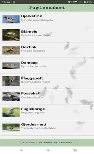 Fuglesafari screenshot 4