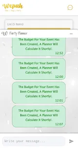 Wepah Party Planner screenshot 4