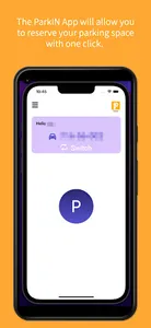 ParkIN App screenshot 1