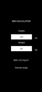 BMI Calculator - Body Mass Ind screenshot 0