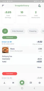 Snapdelivery Restaurant screenshot 0