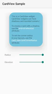 CardView screenshot 1
