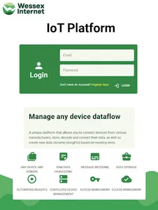 Wessex IoT Platform screenshot 4