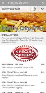 Huntly Chip Shop screenshot 0