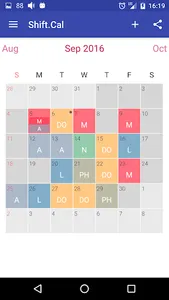 Shift.Cal screenshot 0