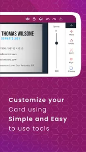 Bizcard: Business Card Maker & screenshot 4