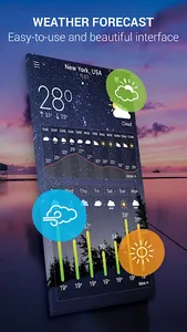 Weather forecast screenshot 0