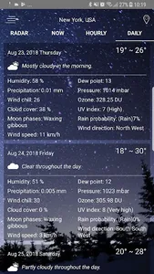 Weather forecast screenshot 23