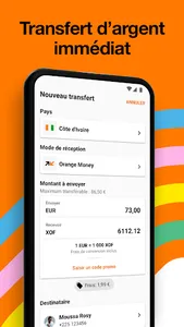 Orange Money Europe screenshot 1