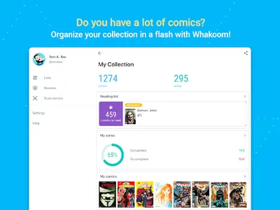 Whakoom: Organize Your Comics! screenshot 7