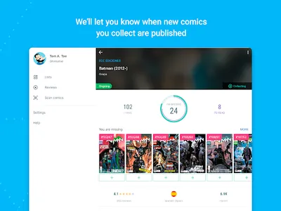 Whakoom: Organize Your Comics! screenshot 9