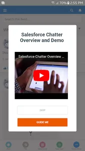 Salesforce One with Whatfix screenshot 0