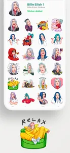 Billie Eilish Stickers screenshot 1