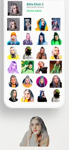 Billie Eilish Stickers screenshot 3
