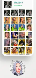 Billie Eilish Stickers screenshot 5