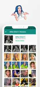 Billie Eilish Stickers screenshot 6