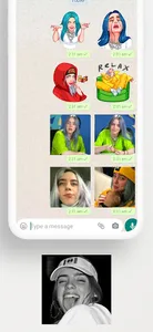 Billie Eilish Stickers screenshot 7