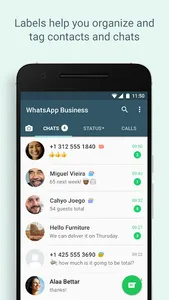 WhatsApp Business screenshot 2