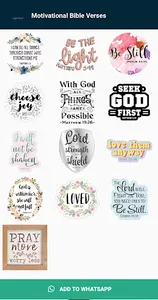 Christian Motivation Stickers screenshot 1