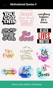 Motivational Stickers screenshot 3