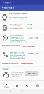 WhatsMedia for Samsung Watch screenshot 2