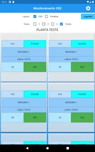 Monitoramento OEE screenshot 11
