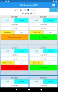 Monitoramento OEE screenshot 12