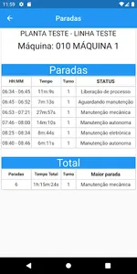 Monitoramento OEE screenshot 7
