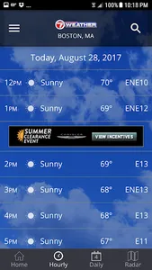 WHDH 7 Weather - Boston screenshot 1