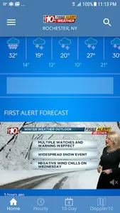 WHEC First Alert Weather screenshot 1