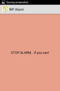 Wheelphone alarm screenshot 2
