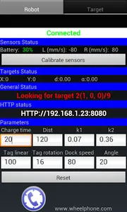 Wheelphone markers navigation screenshot 0