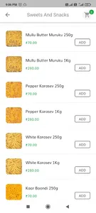 Home Made Sweets and Snacks screenshot 1
