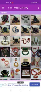Silk Thread Jewellry Gallery screenshot 1