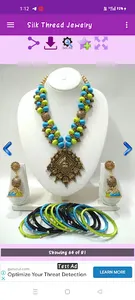 Silk Thread Jewellry Gallery screenshot 2