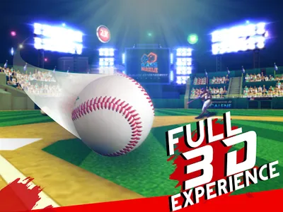 Flick Baseball 3D - Home Run screenshot 5