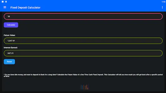 Fixed Deposit Calculator screenshot 11