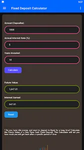 Fixed Deposit Calculator screenshot 7