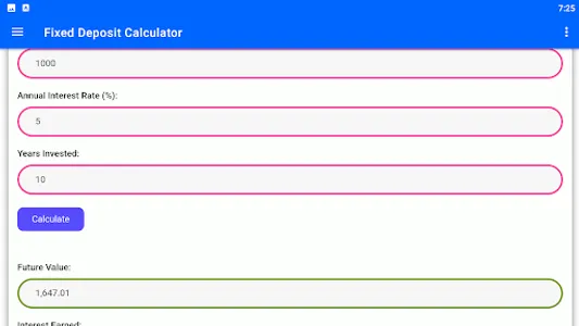 Fixed Deposit Calculator screenshot 8