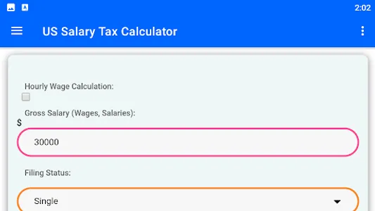 USA Tax Calculators screenshot 1