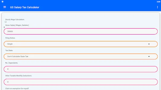 USA Tax Calculators screenshot 15