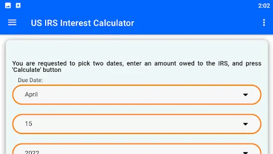 USA Tax Calculators screenshot 2