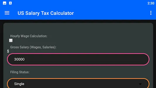 USA Tax Calculators screenshot 7