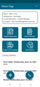 iCoral-Incident Reporting App screenshot 2