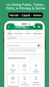 onePay I Suplier Pulsa Murah screenshot 1